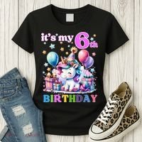 It's My 6th Birthday - 6th Birthday  Women's T-Shirt thumb 3