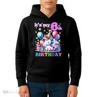 It's My 6th Birthday - 6th Birthday  Kids Hoodie thumb 4