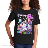 It's My 6th Birthday - 6th Birthday  Kids T-Shirt thumb 2