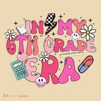 In My 6th Grade Era Back To School First Day Teacher Tote Bag thumb 4