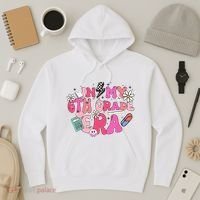 In My 6th Grade Era Back To School First Day Teacher Hoodie thumb 3