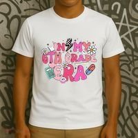 In My 6th Grade Era Back To School First Day Teacher T-Shirt thumb 3