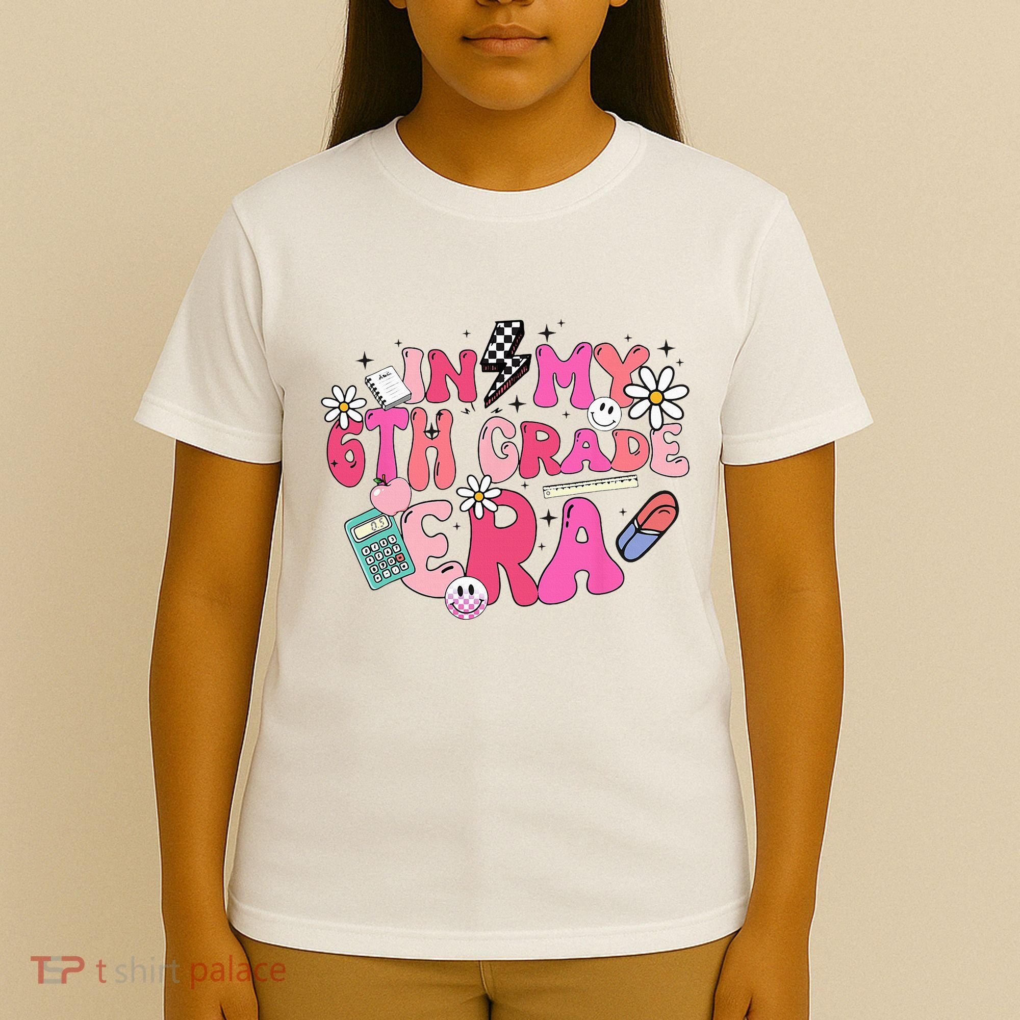 In My 6th Grade Era Back To School First Day Teacher T-Shirt