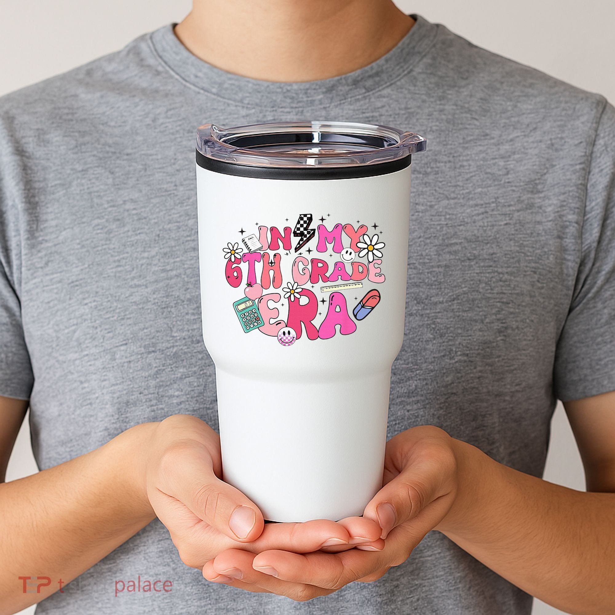 In My 6th Grade Era Back To School First Day Teacher Tumbler
