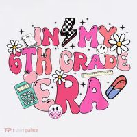 In My 6th Grade Era Back To School First Day Teacher Mousepad thumb 1