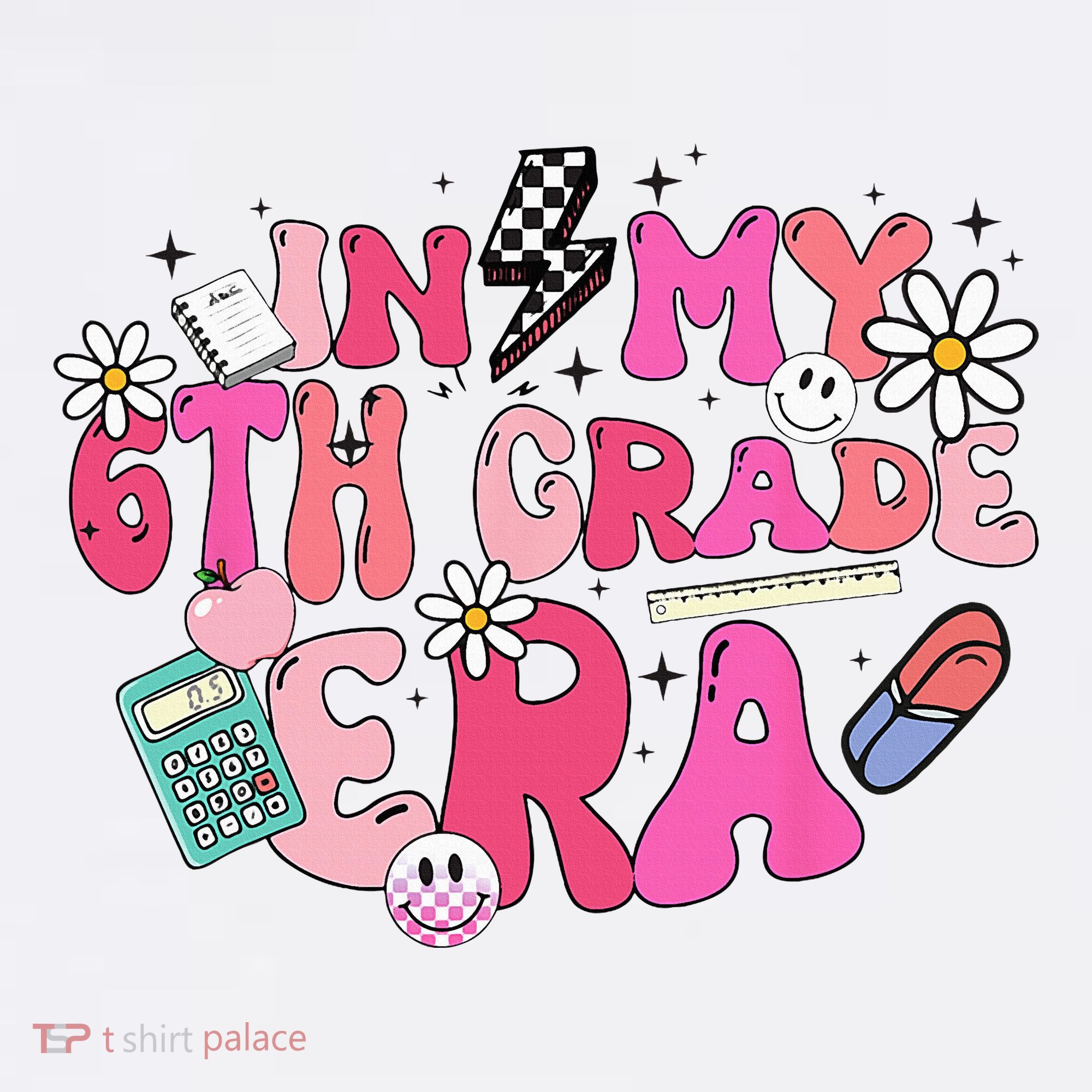 In My 6th Grade Era Back To School First Day Teacher Mousepad