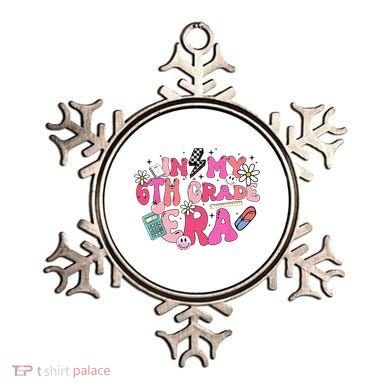 In My 6th Grade Era Back To School First Day Teacher Ornament