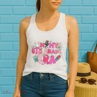 In My 6th Grade Era Back To School First Day Teacher Women's Tank Top thumb 2