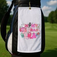 In My 6th Grade Era Back To School First Day Teacher Golf Towel thumb 2