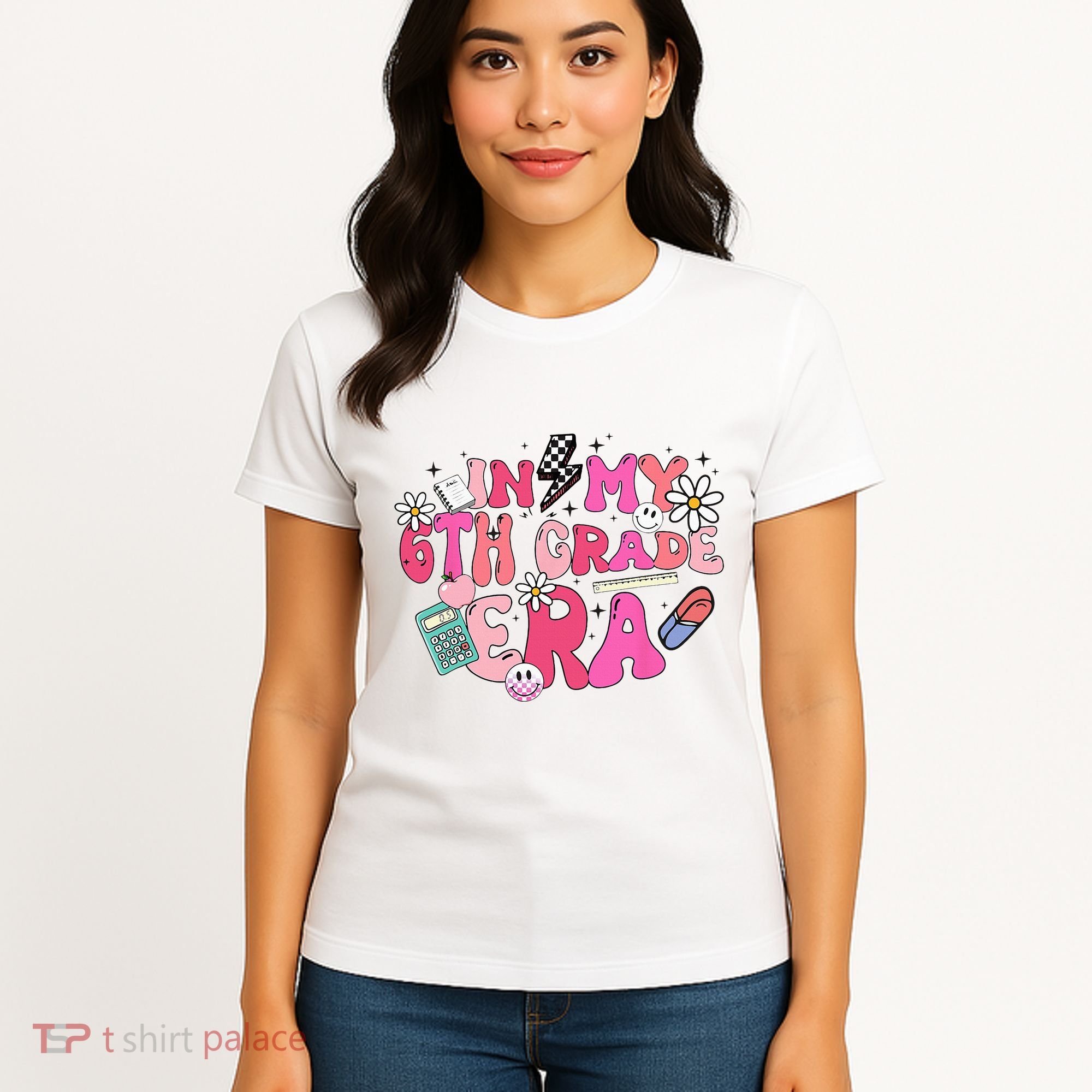 In My 6th Grade Era Back To School First Day Teacher Women's T-Shirt