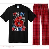 Its My 6th Birthday Spider Theme Party 6 Year Old Boy Pajama Set thumb 0