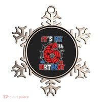 Its My 6th Birthday Spider Theme Party 6 Year Old Boy Ornament thumb 0