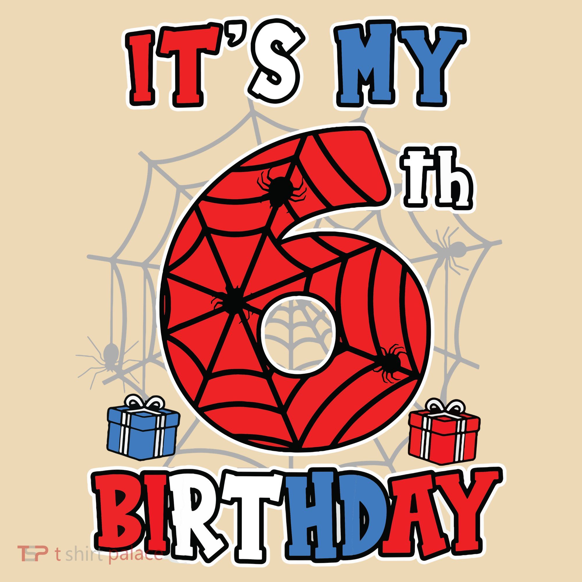 Its My 6th Birthday Spider Theme Party 6 Year Old Boy Baby Bodysuit