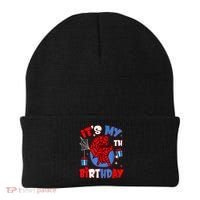 It'S My 6th Birthday Spider Theme Party Boy Birthday Present Beanie thumb 0