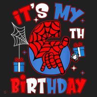 It'S My 6th Birthday Spider Theme Party Boy Birthday Present Tumbler thumb 3