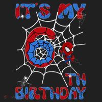 Its My 6th Birthday Spider Web 6 Year Old Women's Sweatshirt thumb 2