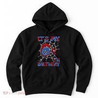 Its My 6th Birthday Spider Web 6 Year Old Hoodie thumb 0