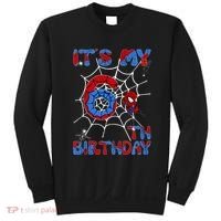 Its My 6th Birthday Spider Web 6 Year Old Sweatshirt thumb 0