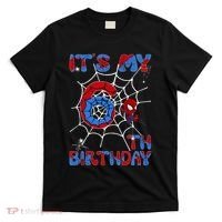 Its My 6th Birthday Spider Web 6 Year Old T-Shirt thumb 0