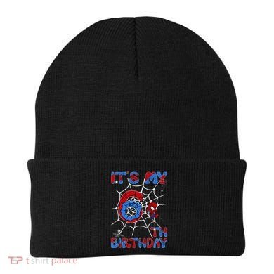 Its My 6th Birthday Spider Web 6 Year Old Beanie