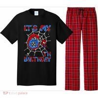 Its My 6th Birthday Spider Web 6 Year Old Pajama Set thumb 0