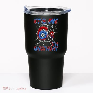 Its My 6th Birthday Spider Web 6 Year Old Tumbler