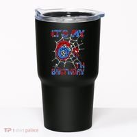 Its My 6th Birthday Spider Web 6 Year Old Tumbler thumb 0