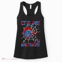 Its My 6th Birthday Spider Web 6 Year Old Women's Tank Top thumb 0