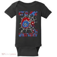Its My 6th Birthday Spider Web 6 Year Old Baby Bodysuit thumb 0
