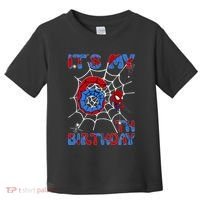 Its My 6th Birthday Spider Web 6 Year Old Toddler T-Shirt thumb 0