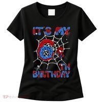 Its My 6th Birthday Spider Web 6 Year Old Women's T-Shirt thumb 0