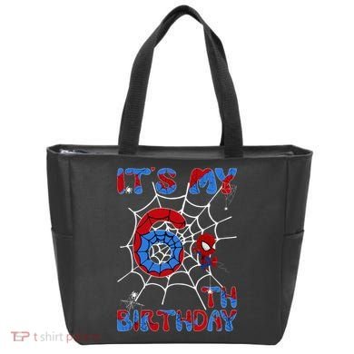 Its My 6th Birthday Spider Web 6 Year Old Tote Bag