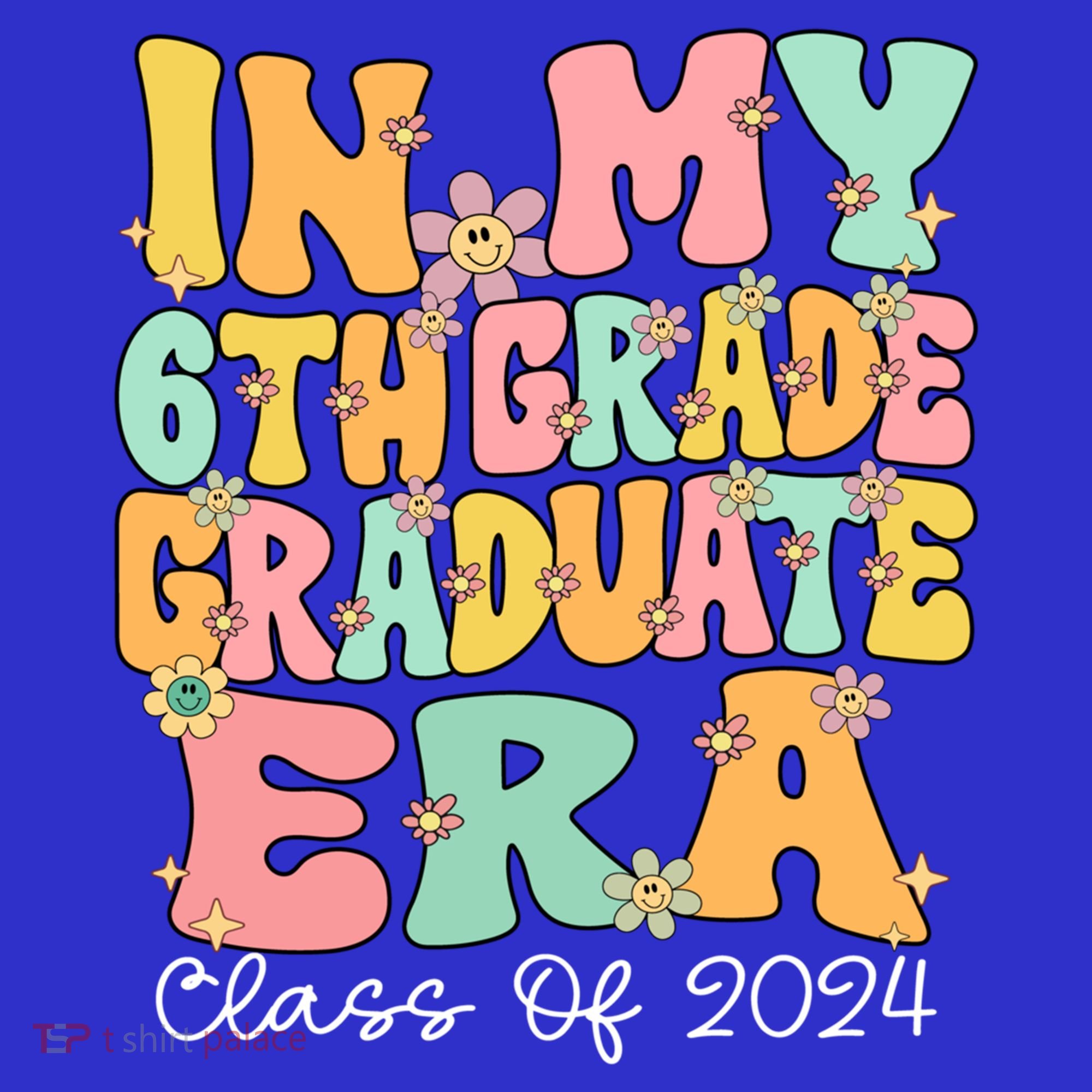 In My 6th Grade Graduate Era Groovy Last Day Of Sixth Grade Cute Gift Hoodie