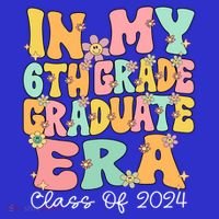 In My 6th Grade Graduate Era Groovy Last Day Of Sixth Grade Cute Gift Sweatshirt thumb 3