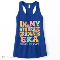In My 6th Grade Graduate Era Groovy Last Day Of Sixth Grade Cute Gift Women's Tank Top thumb 0