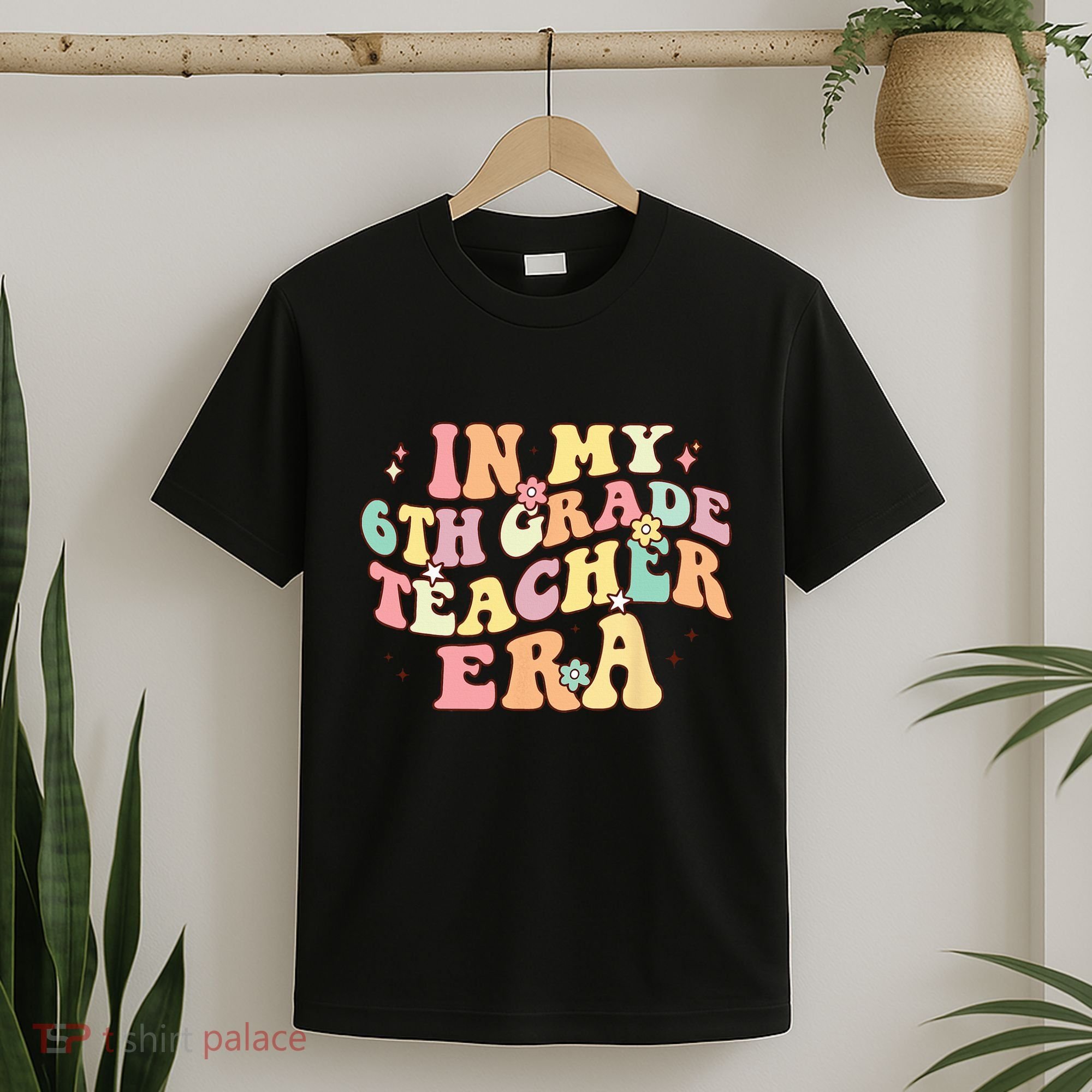 In My 6th Grade Teacher Era Back To School Retro Teacher T-Shirt