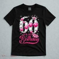 It's My 60th Birthday Cute Gift Queen 60 Years Old Shoes Crown Diamond Gift T-Shirt thumb 5