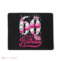 It's My 60th Birthday Cute Gift Queen 60 Years Old Shoes Crown Diamond Gift Mousepad thumb 0