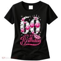 It's My 60th Birthday Cute Gift Queen 60 Years Old Shoes Crown Diamond Gift Women's T-Shirt thumb 0