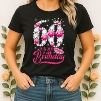 It's My 60th Birthday Cute Gift Queen 60 Years Old Shoes Crown Diamond Gift Women's T-Shirt thumb 2