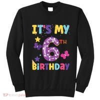 Its My 6th Birthday Sweet Dunat Girl Funny 6 Year Old Sweatshirt thumb 0