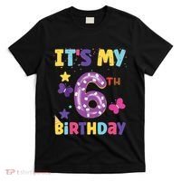 Its My 6th Birthday Sweet Dunat Girl Funny 6 Year Old T-Shirt thumb 0