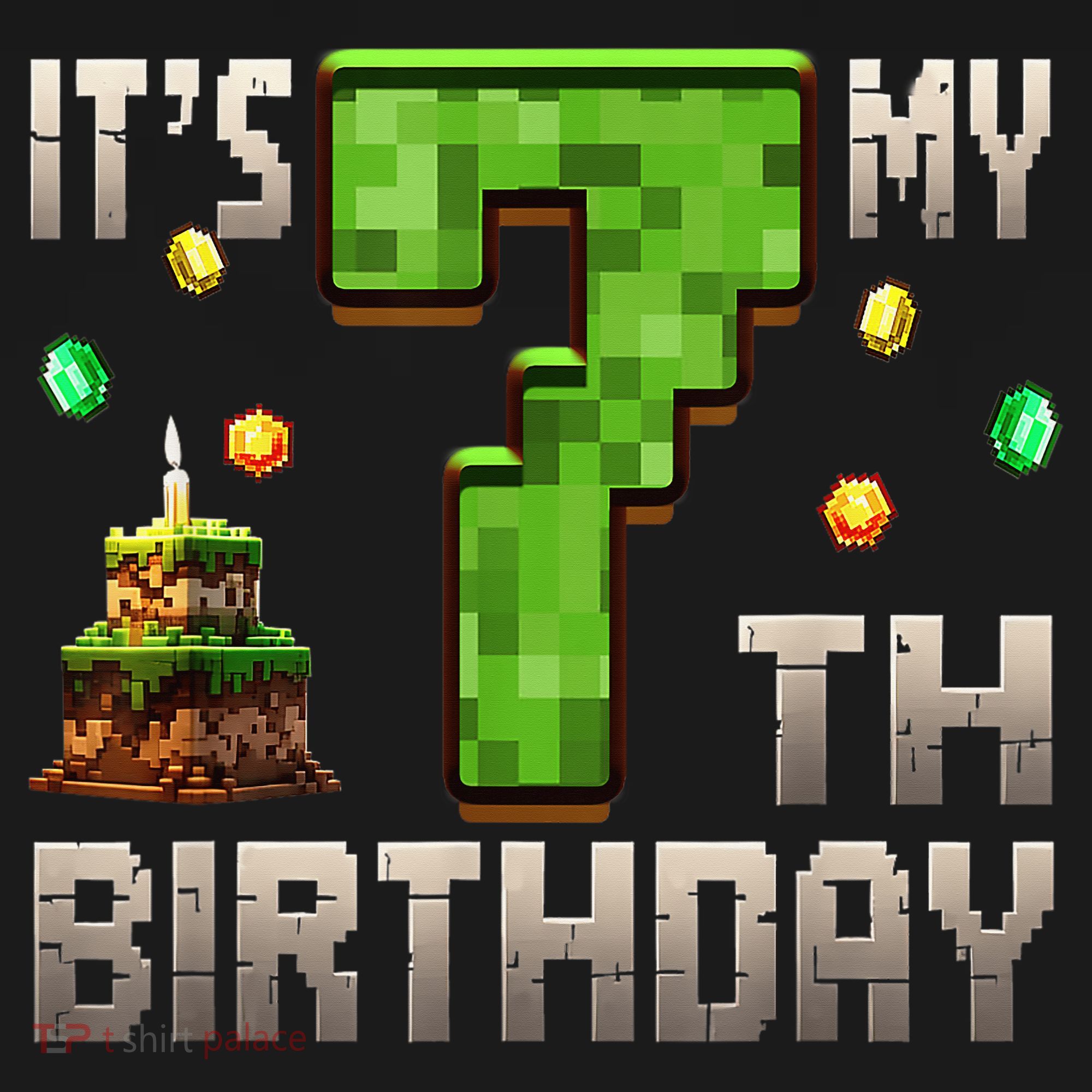 It'S My 7th Birthday 7 Year Old Gamer Pixel Birthday Boy Women's Hoodie