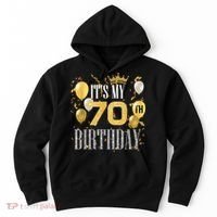 It's My 70th Birthday Cool 70 Years Old Birthday Party Hoodie thumb 0