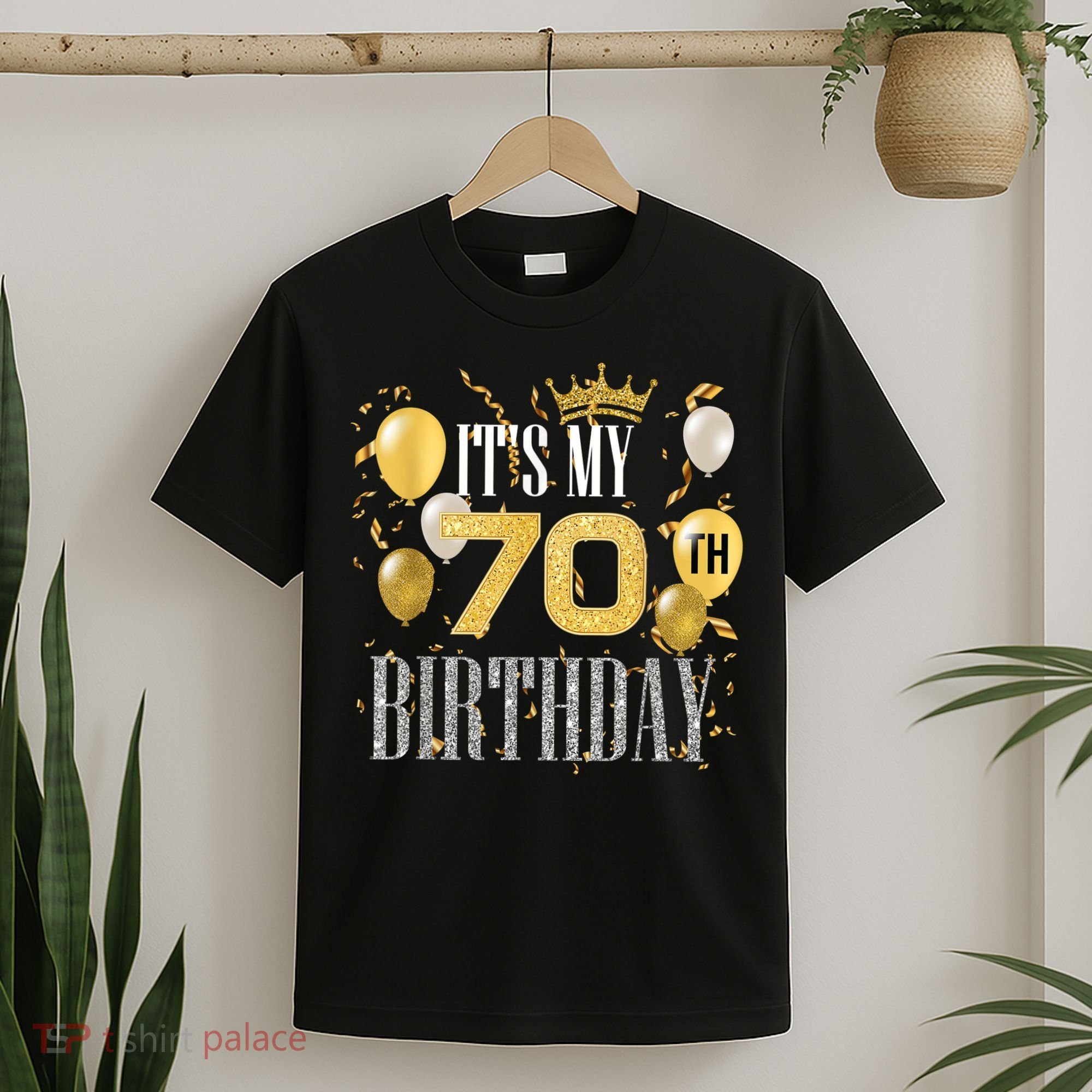 It's My 70th Birthday Cool 70 Years Old Birthday Party T-Shirt