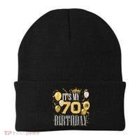 It's My 70th Birthday Cool 70 Years Old Birthday Party Beanie thumb 0