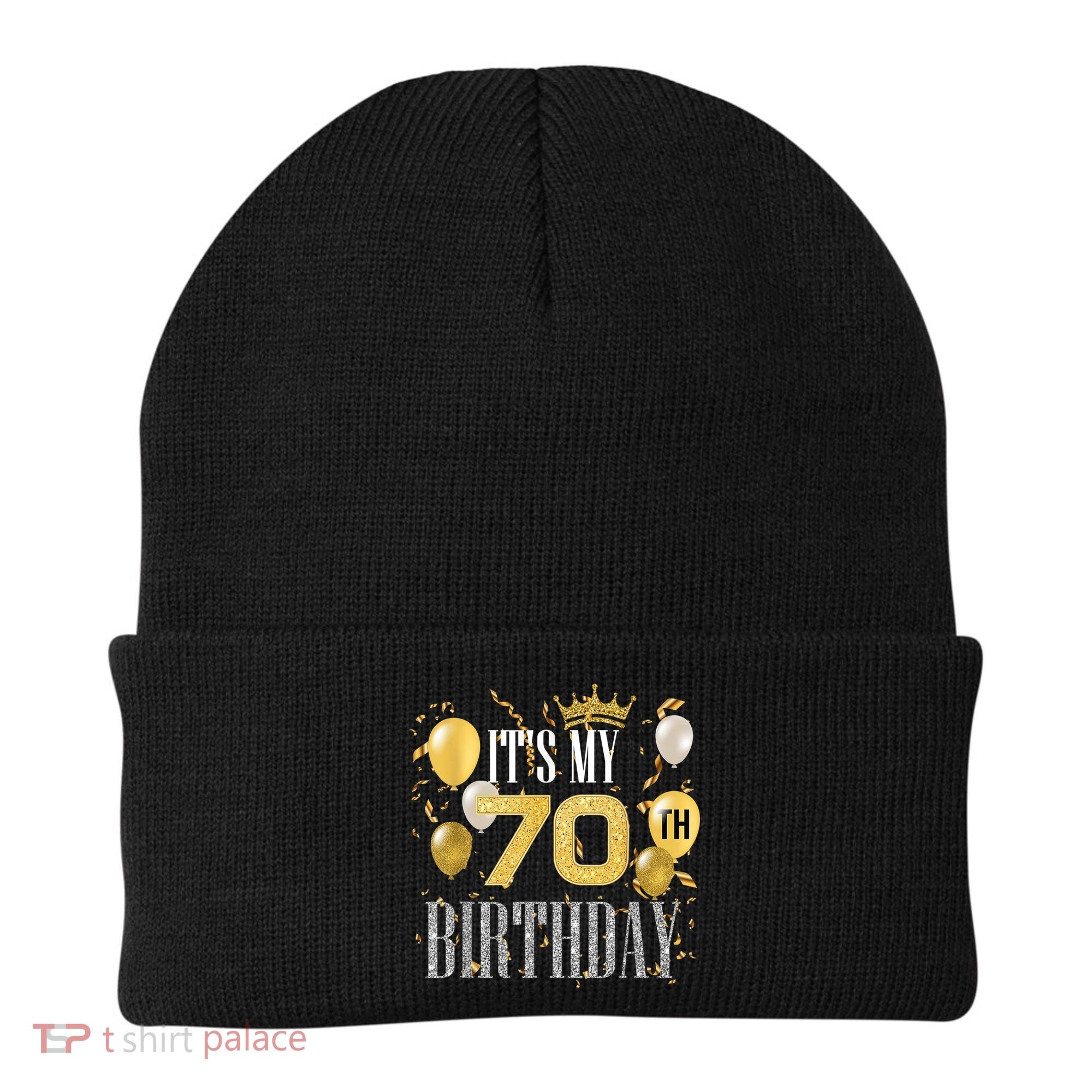 It's My 70th Birthday Cool 70 Years Old Birthday Party Beanie