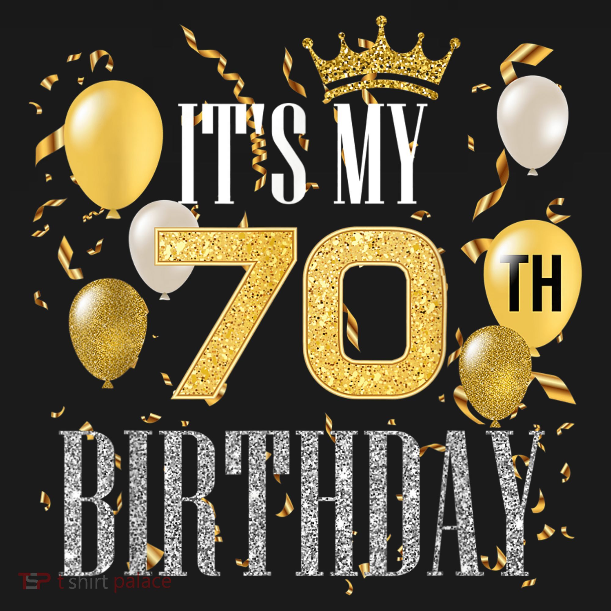 It's My 70th Birthday Cool 70 Years Old Birthday Party Women's Tank Top