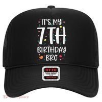 It's My 7th Birthday Bro 7 Birthday Decorations girls boys Hat thumb 0