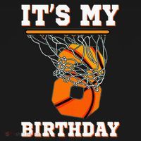 It's My 8th Birthday Basketball Boy Party 8 Years Old Ornament thumb 1